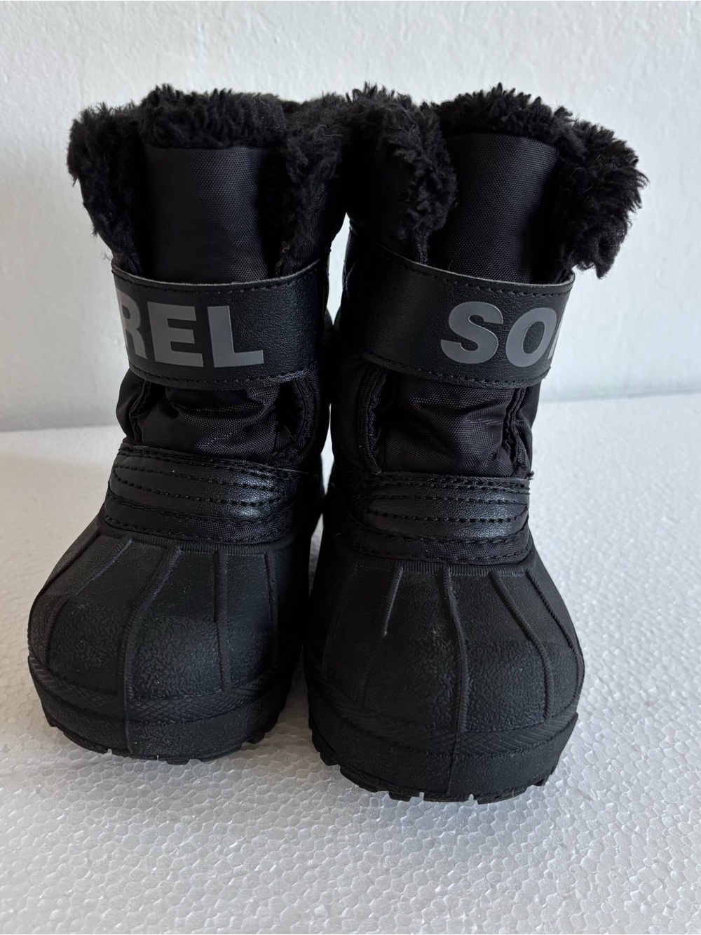 Sorel Black Toddler Polar Bear Snow Boots Size 7 - Picture 5 of 7